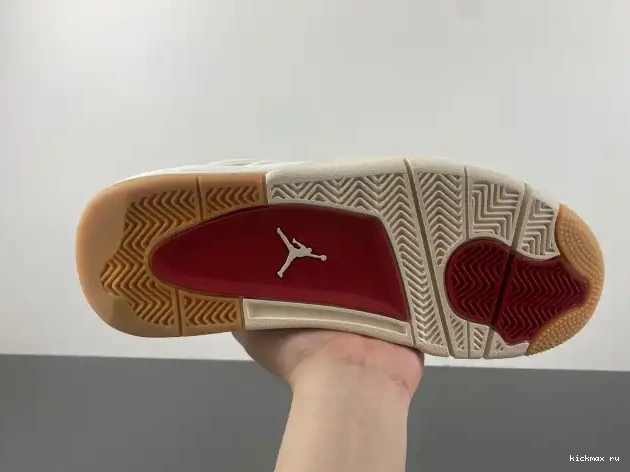 Cheap Kickmax Jordan Levi's Air x 4 'White' AO2571-100 0621